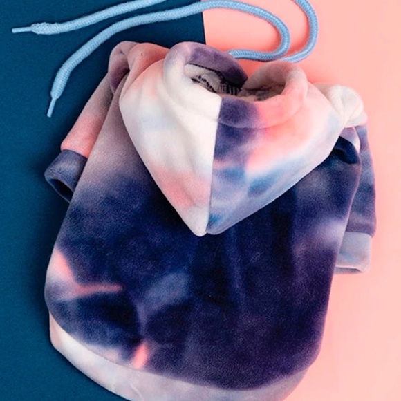 Tie-Dye Dog Hoodie - Picture 3 of 3